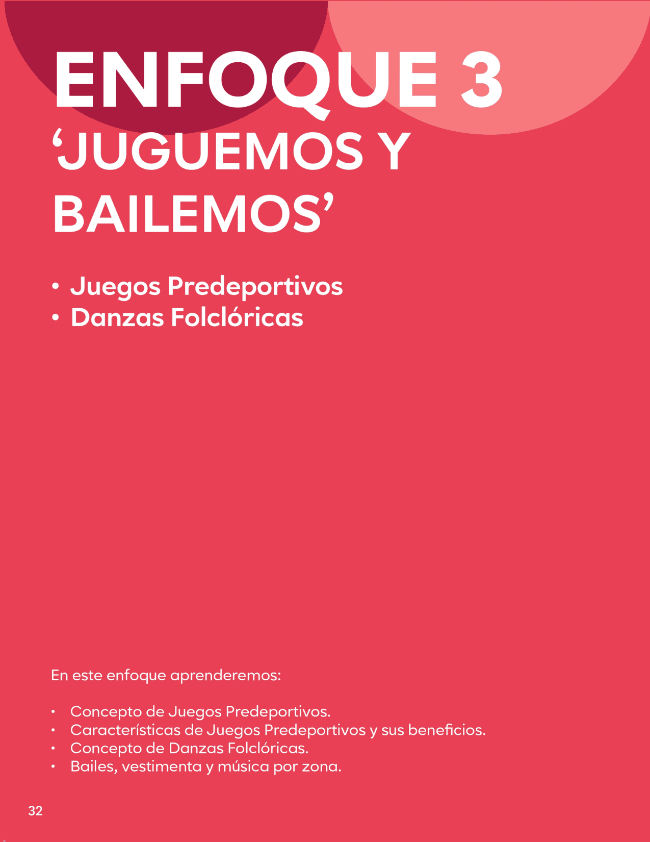 Enfoque 03 — Juguemos y Bailemos