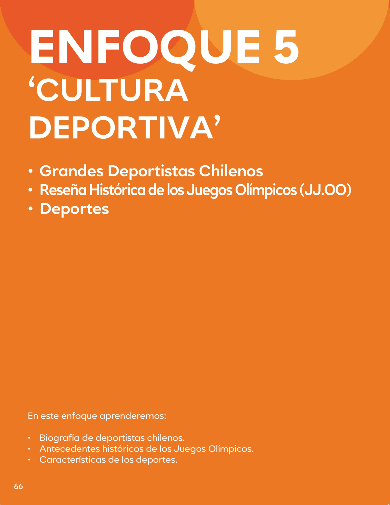 Enfoque 05 — Cultura Deportiva