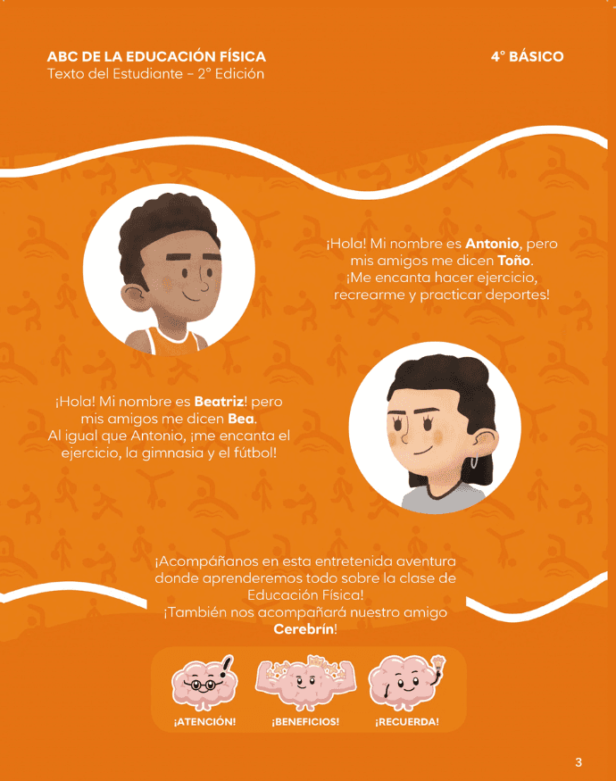 Pág. 3 — Personajes